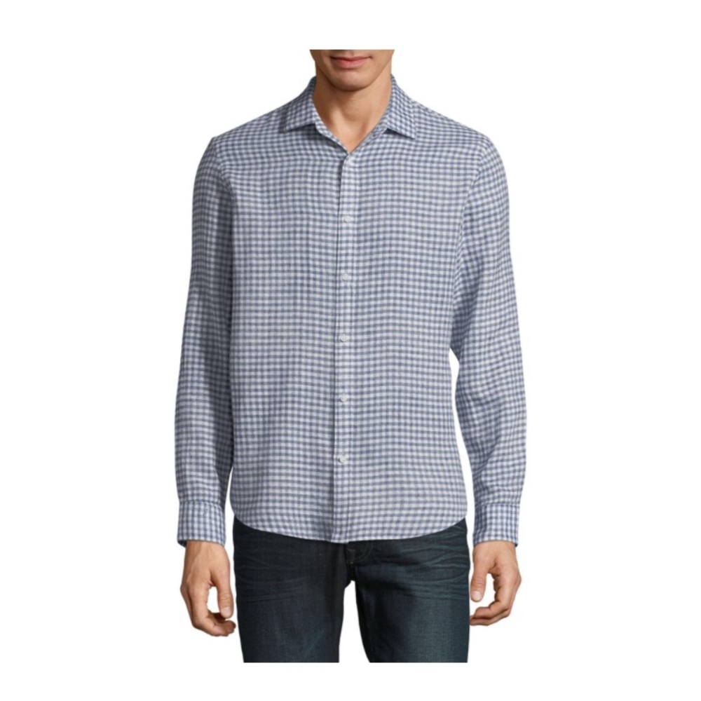 Dress shirt black brown